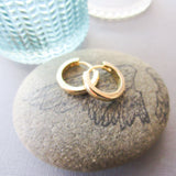 14K Gold Clicker Hoops - Five Sizes