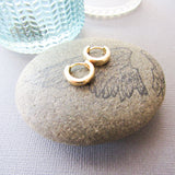 14K Gold Clicker Hoops - Five Sizes