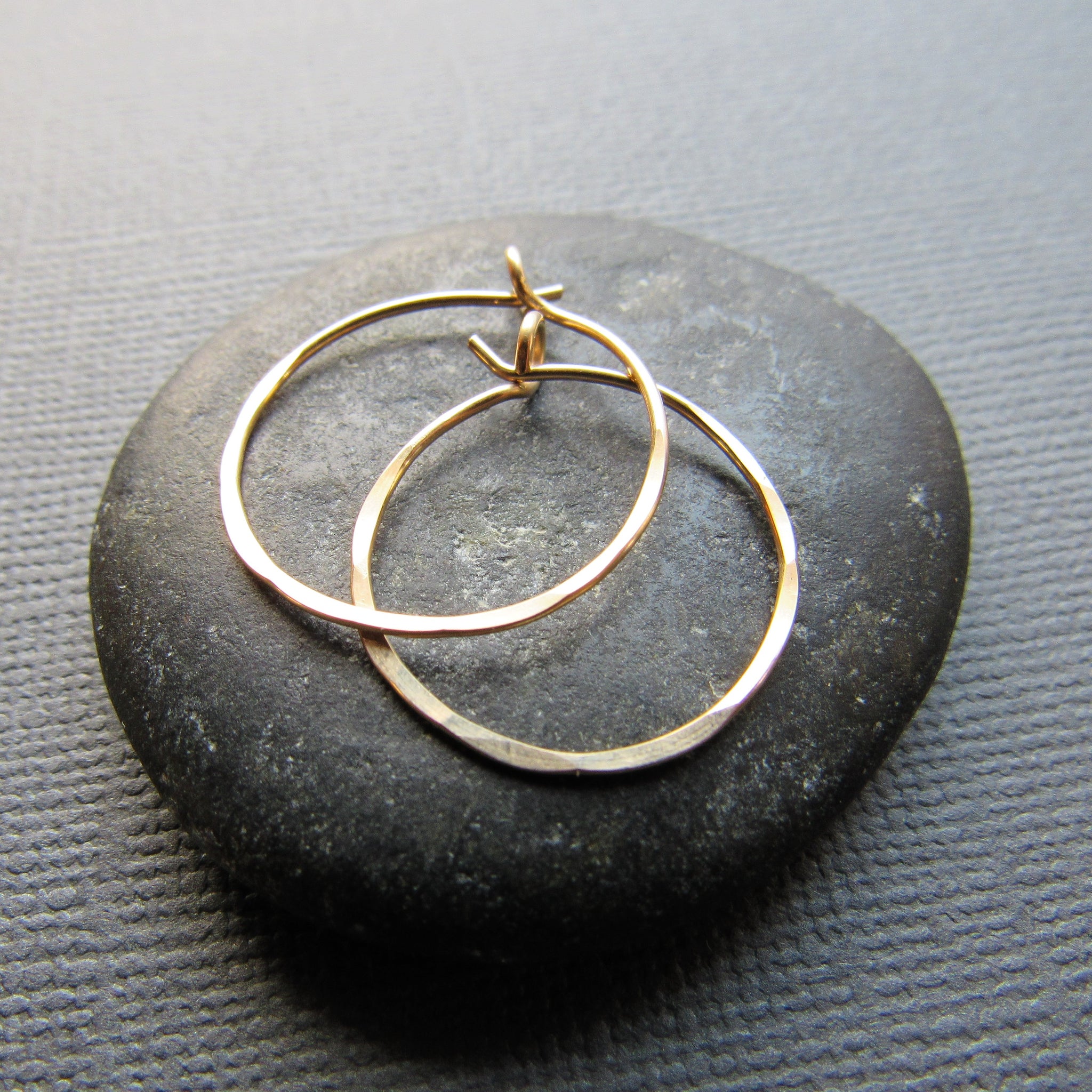 Classic Gold Hoops - Small