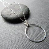 Sterling Silver Raindrop Necklace