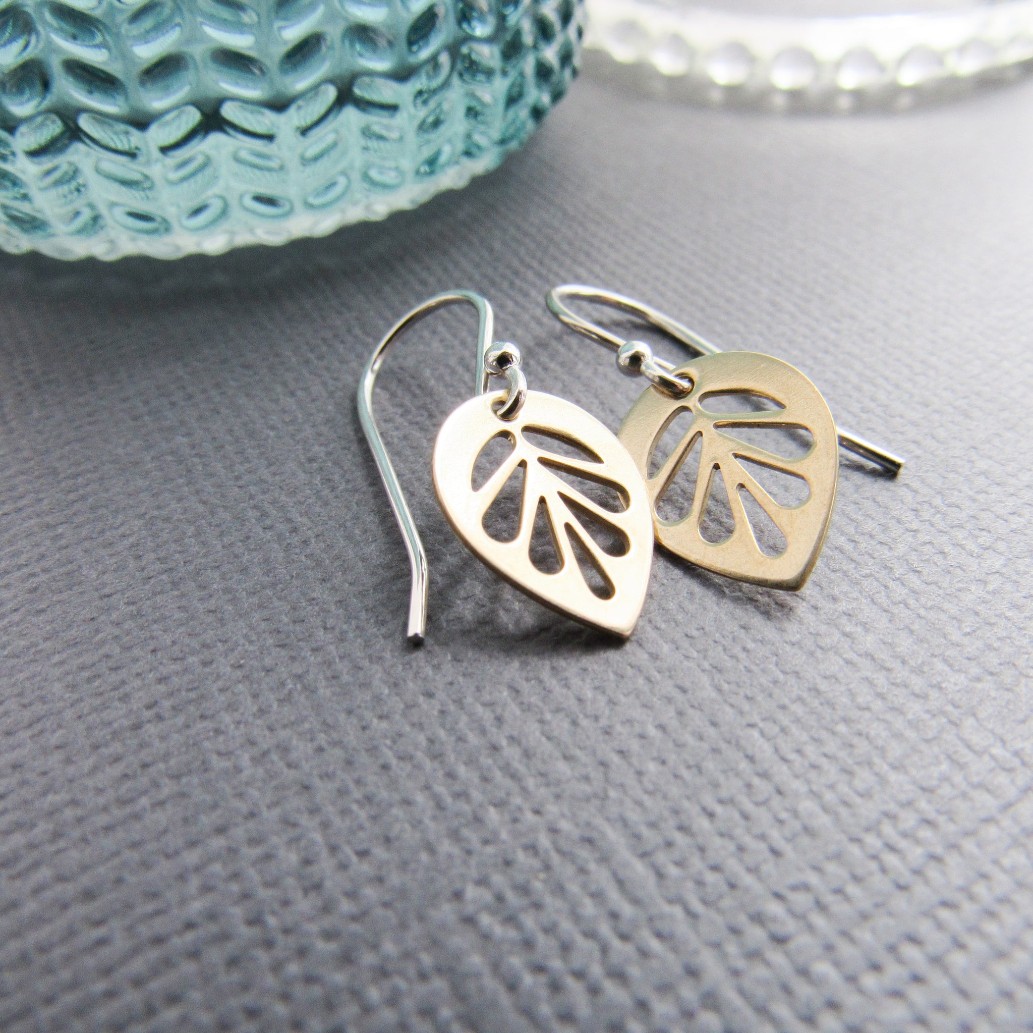 Evermore Ginkgo Leaf Earrings – Morning Moon Nature Jewelry